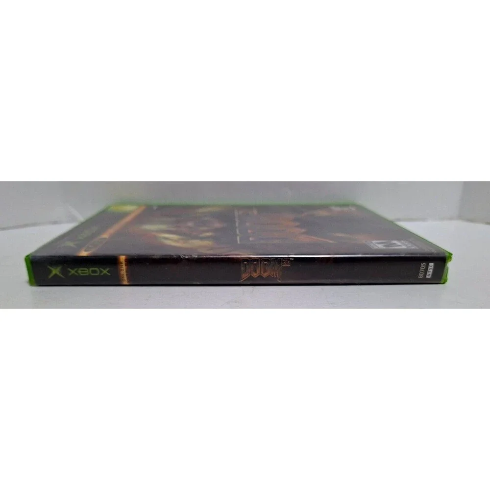 2005 MICROSOFT XBOX ID SOFTWARE DOOM 3 CIB COMPLETE IN BOX TESTED WORKING